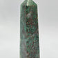 Chrysocolla & Quartz Tower