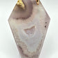Dentritic Agate & Quartz Coffin