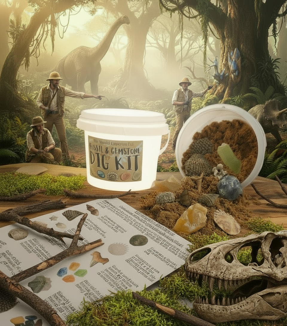 Fossil & Gem Dig Kit