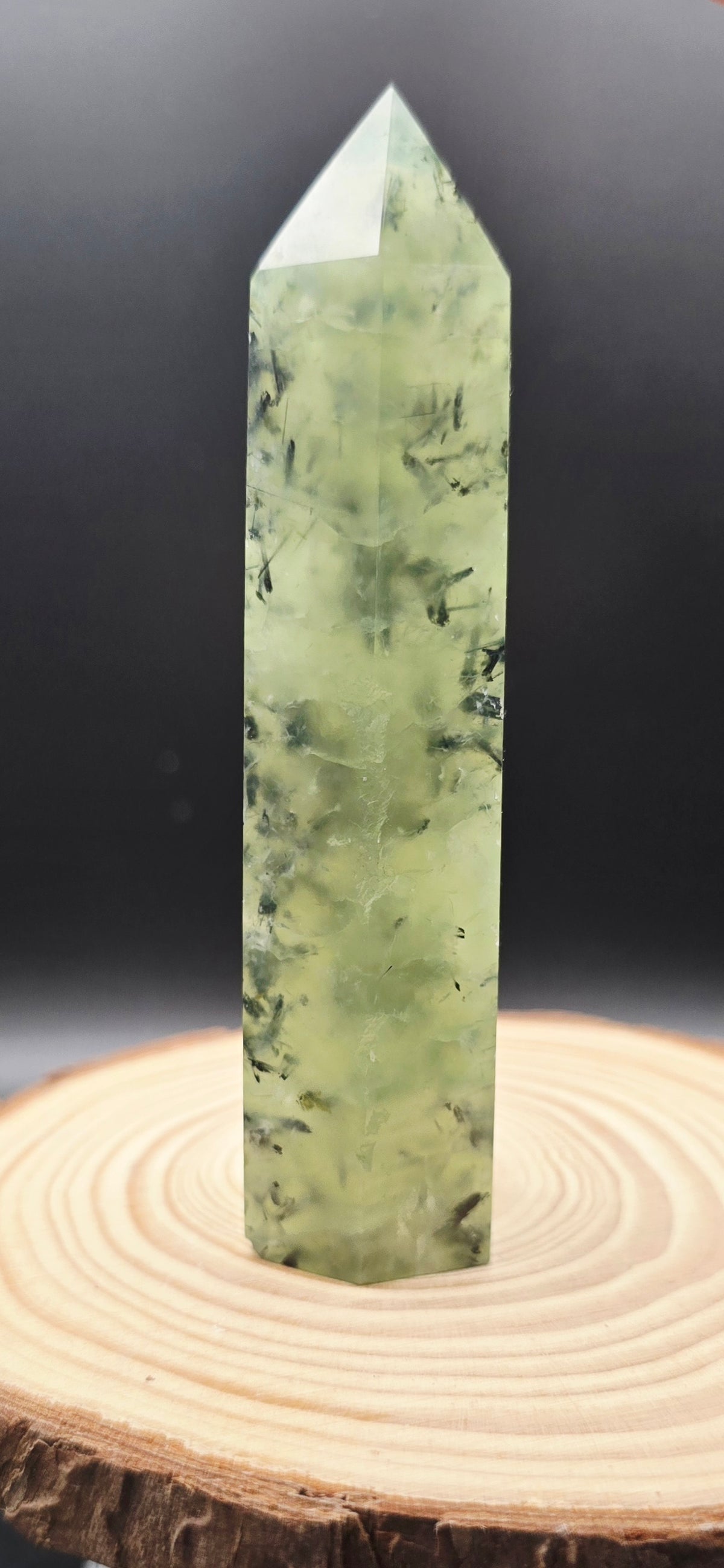 Prehnite & Epidote tower