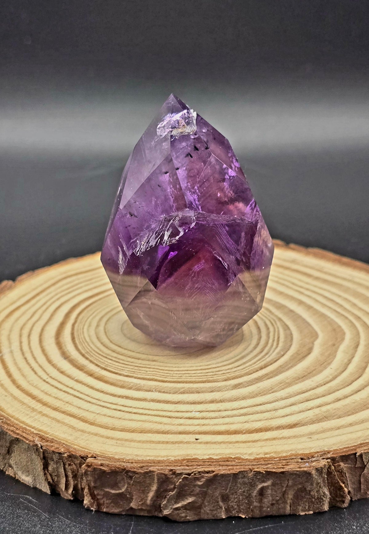 Brazilian Faceted Ametrine