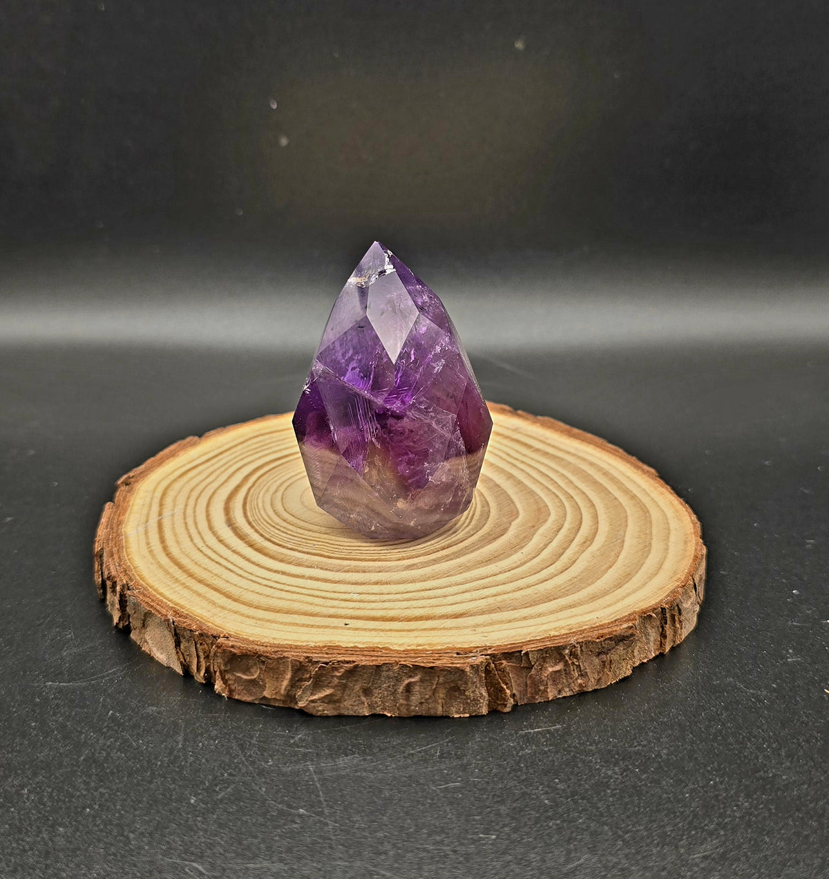 Brazilian Faceted Ametrine