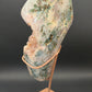 Pink Amethyst Slab on Stand