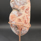 Pink Amethyst Slab on Stand